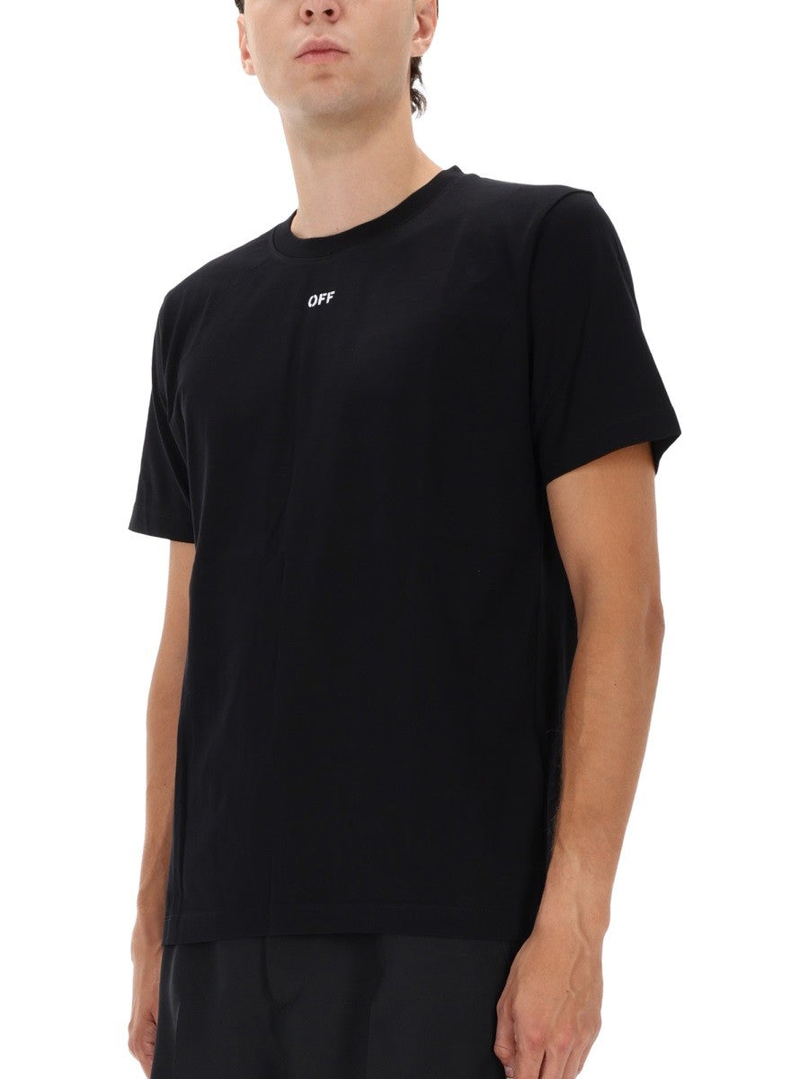 Off-white - Man - Black - T-shirt