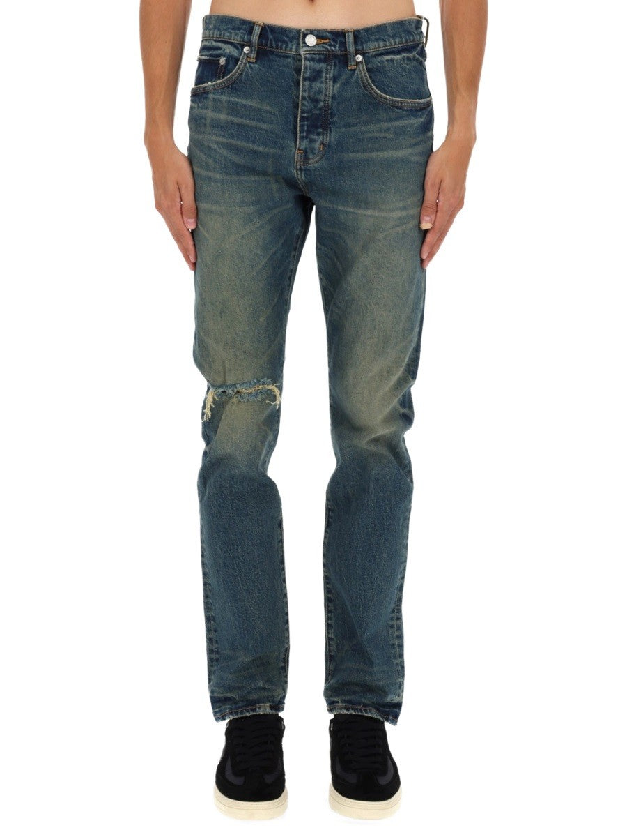 PURPLE BRAND - Man - Blue - Jeans