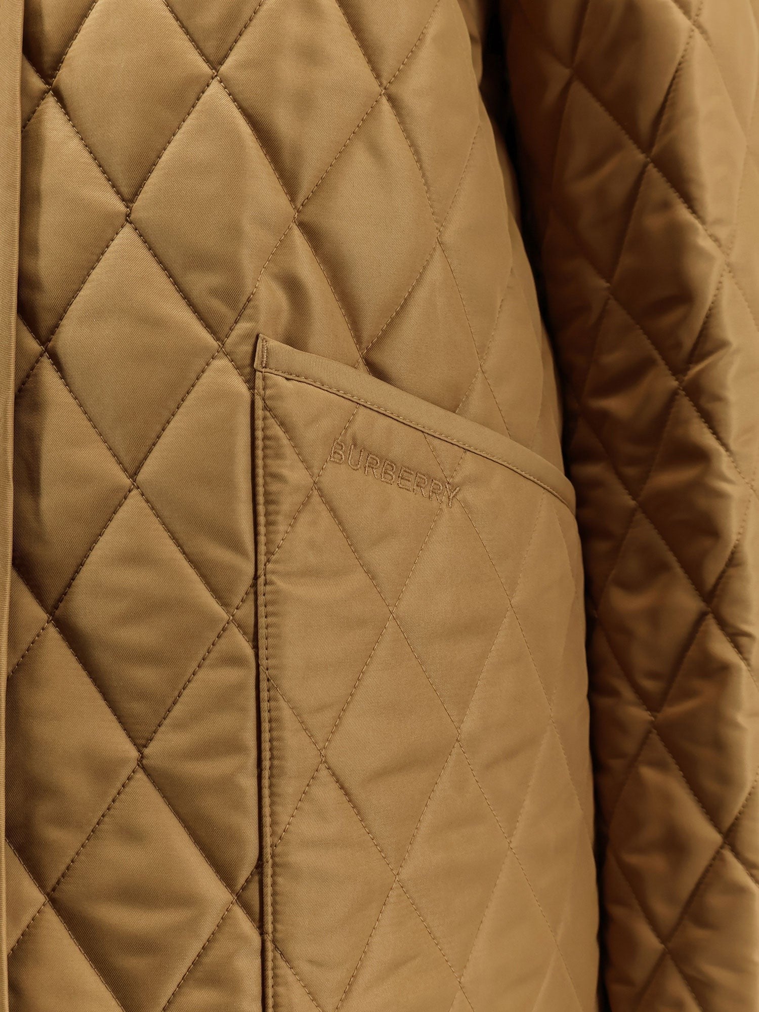 Burberry - Woman - Beige - Jacket