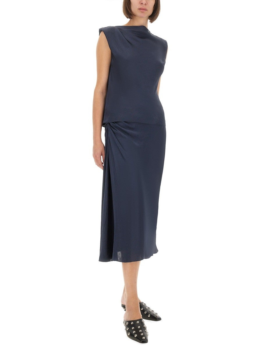 THEORY - Woman - Blue - Skirt