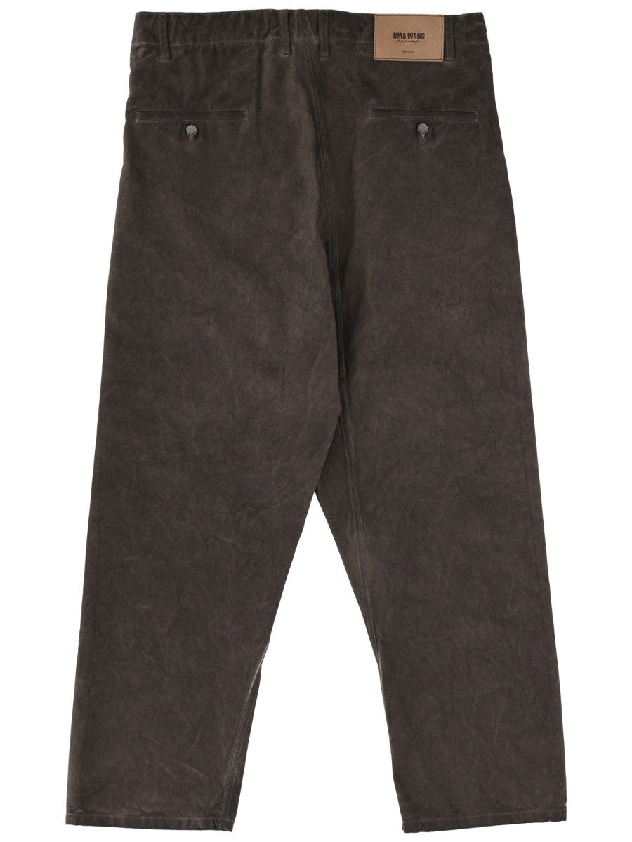 UMA WANG - Man - Grey - Pants