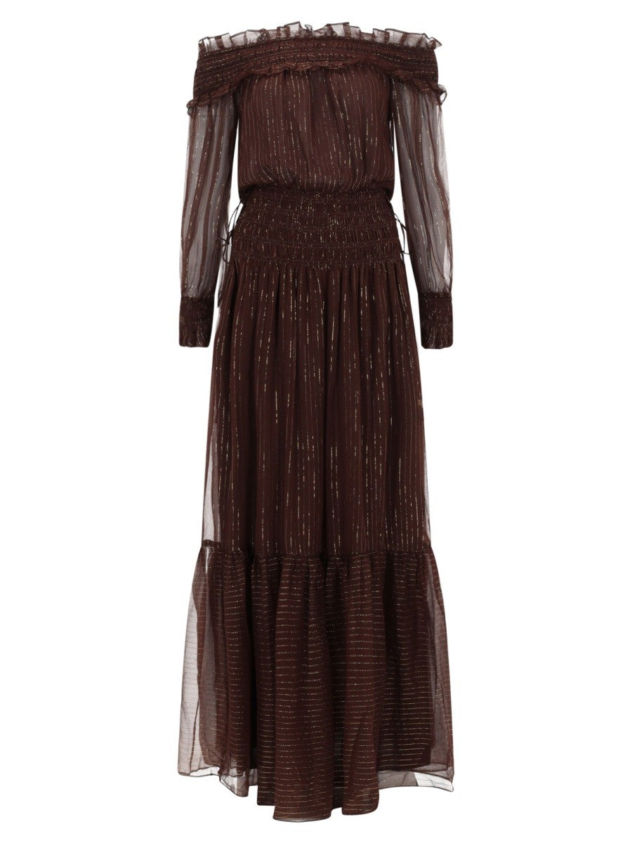 SELF-PORTRAIT - Woman - Brown - Dress