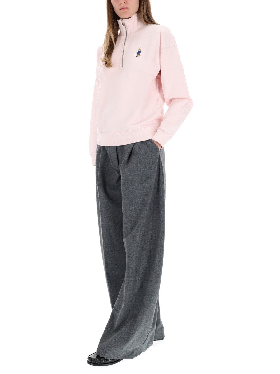 Maison Kitsune - Woman - Pink - Sweatshirt