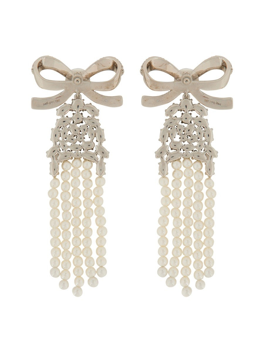 SELF-PORTRAIT - Woman - Silver - Earring