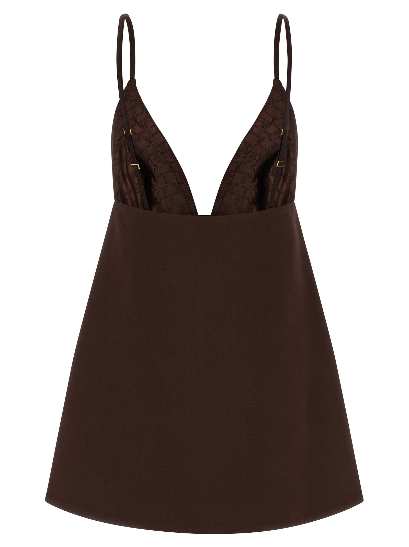 Elisabetta Franchi - nan - Brown - Dress
