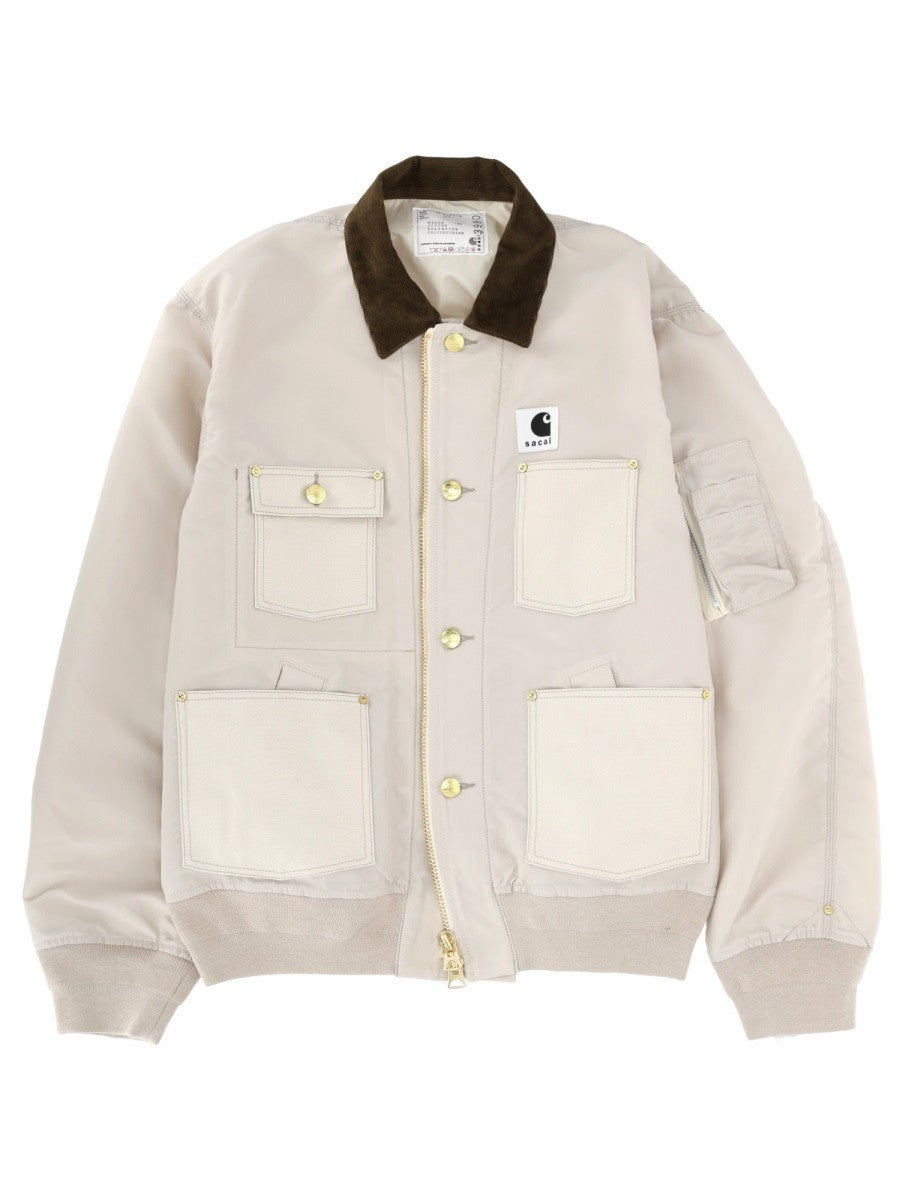 SACAI X CARHARTT WIP - Unisex - Beige - Jacket