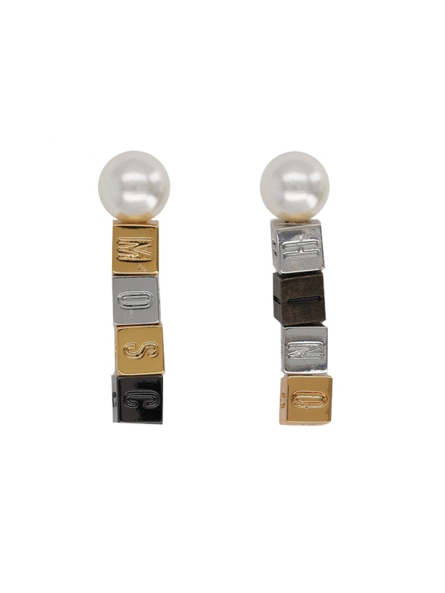 Moschino - Woman - Silver - Earring