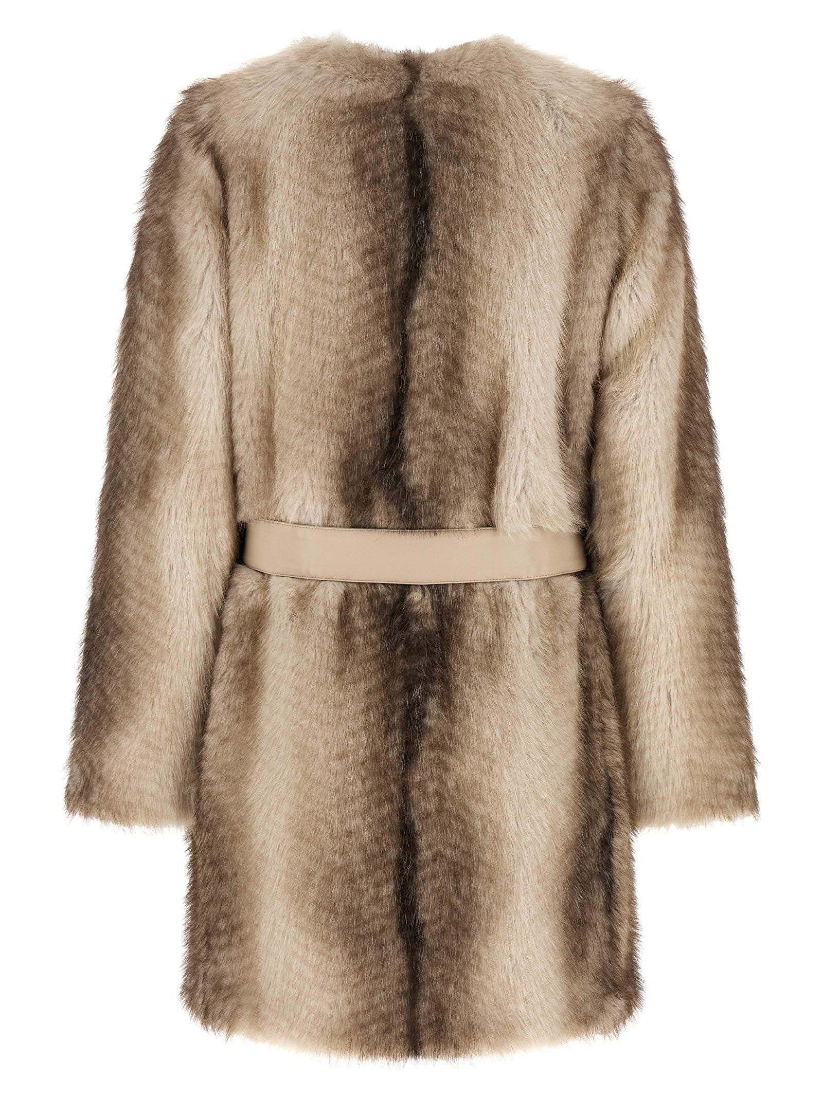 TWIN SET - nan - Brown - Fur