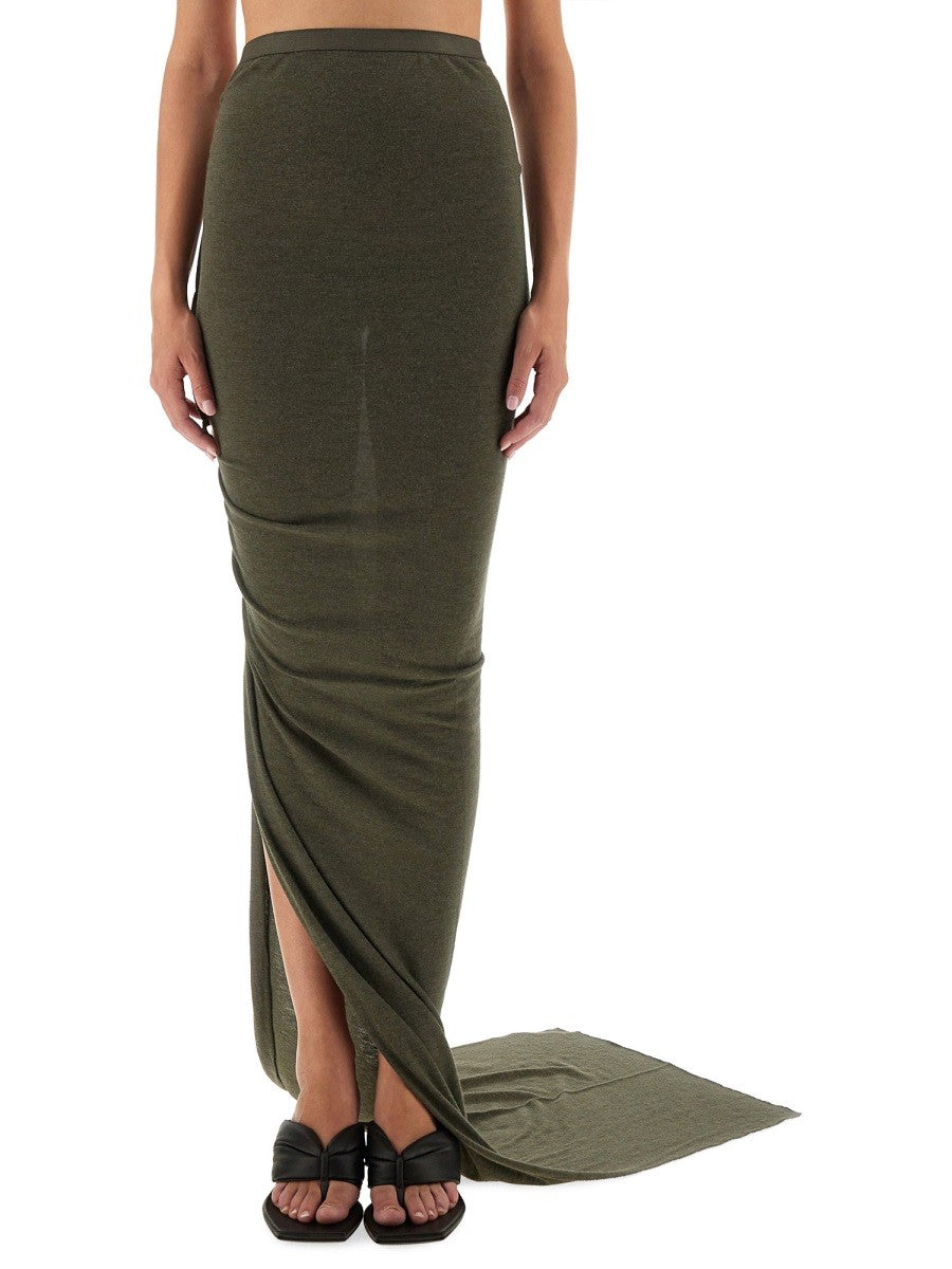 RICK OWENS - Woman - Green - Skirt