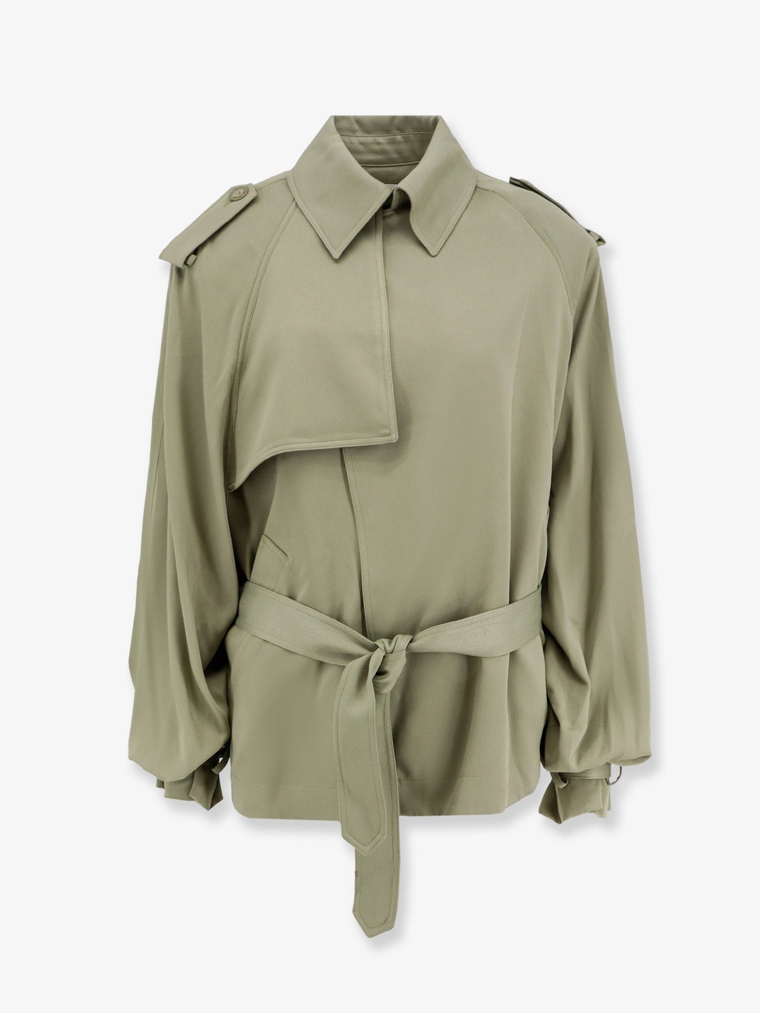 THE FRANKIE SHOP - Woman - Green - Trench Coat