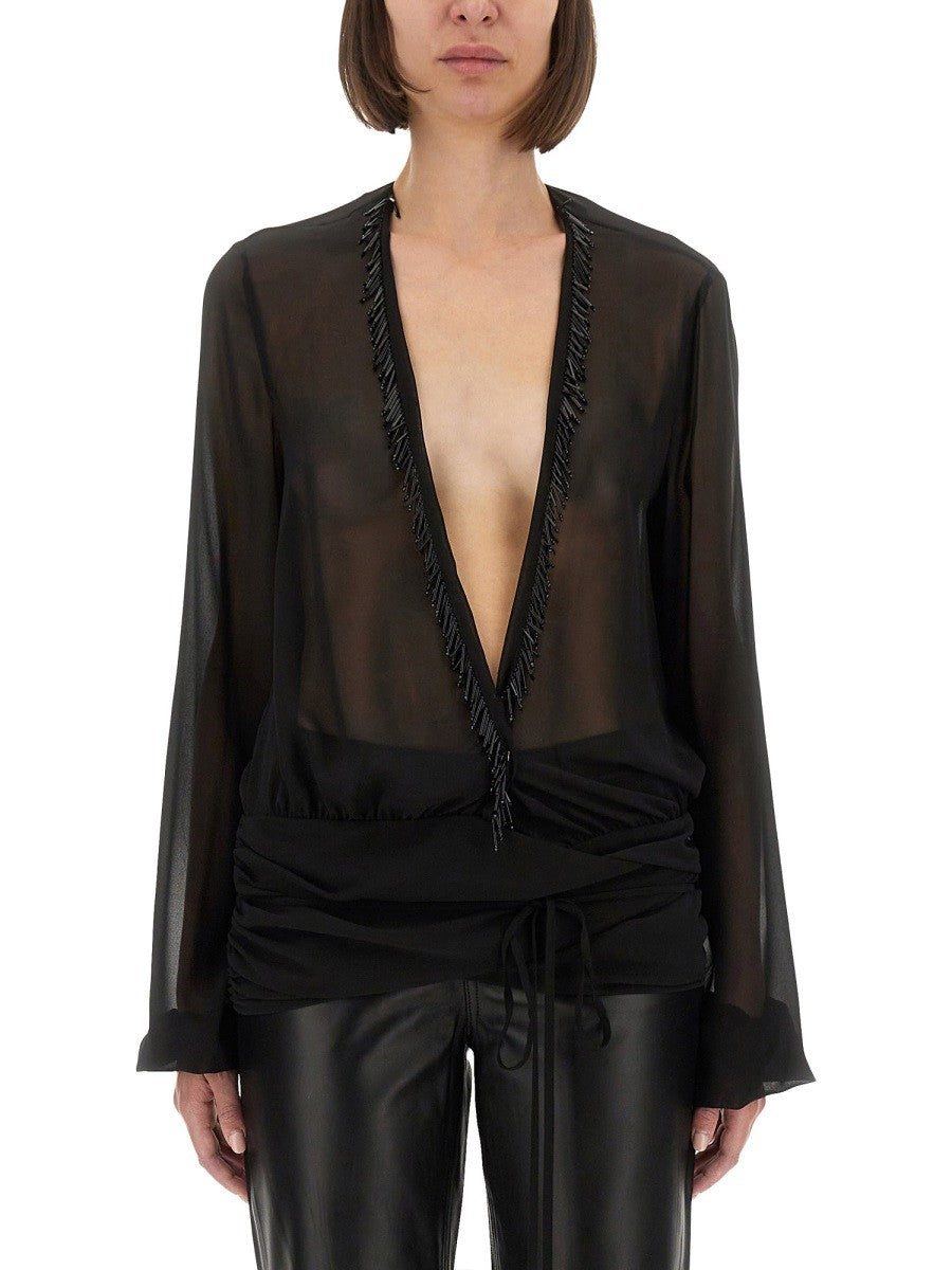 The Attico - Woman - Black - Top