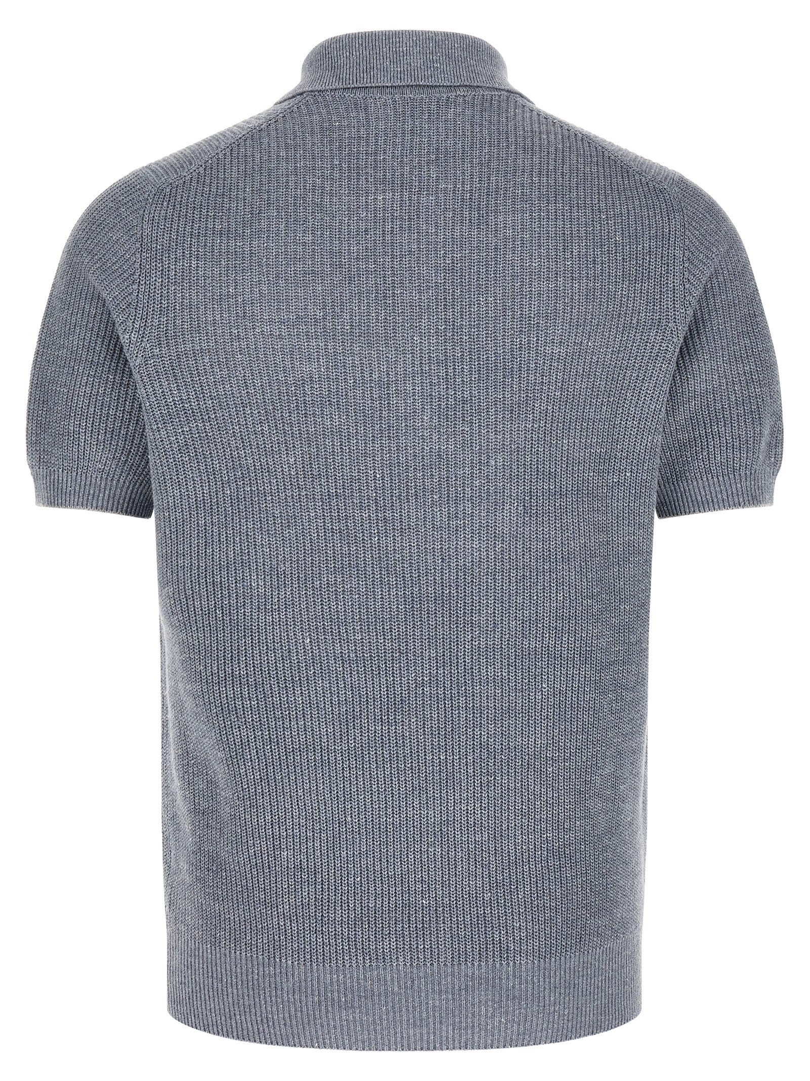 Brunello Cucinelli - nan - Blue - Polo Shirt