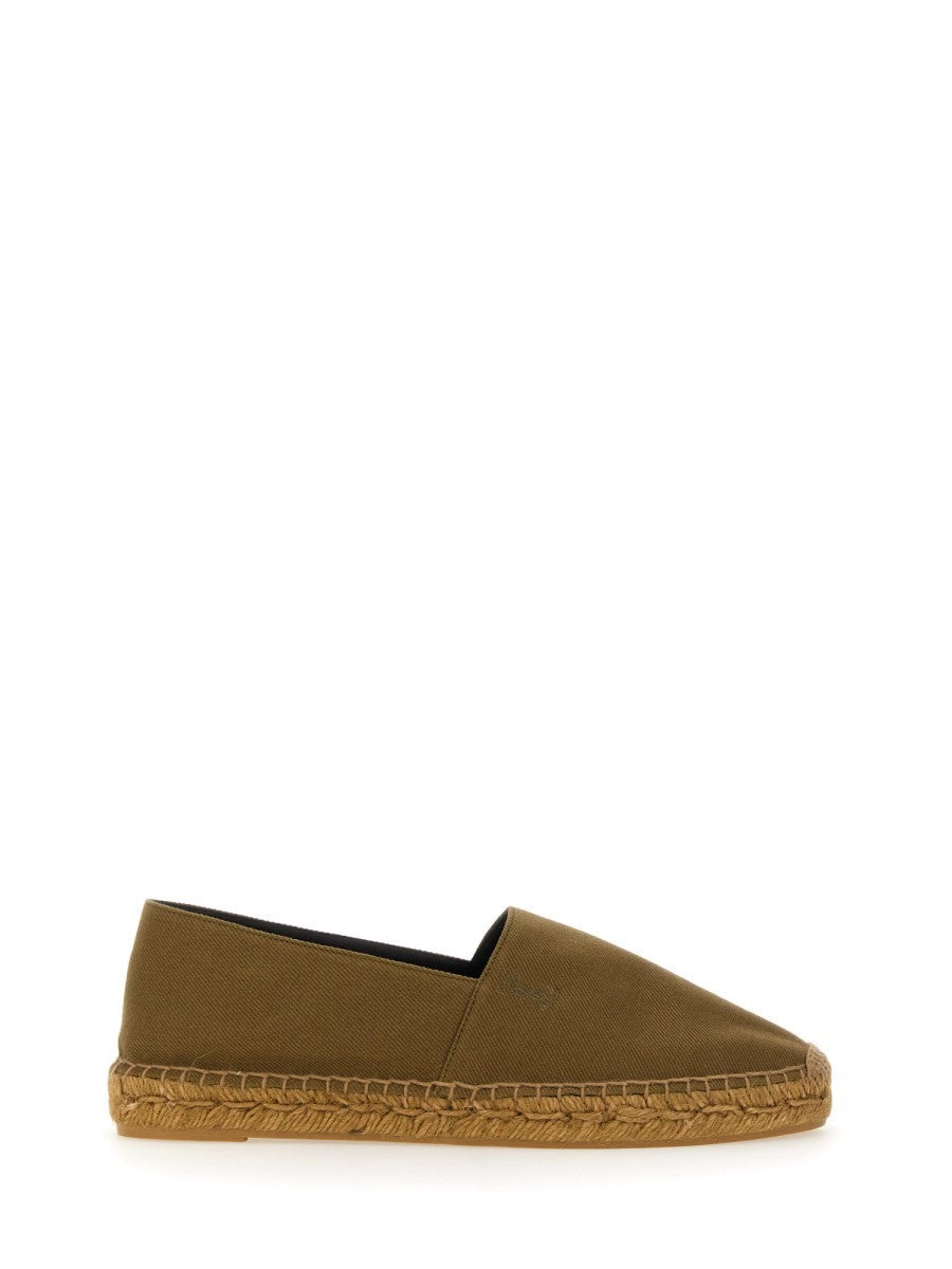 Saint Laurent - Woman - Green - Flat