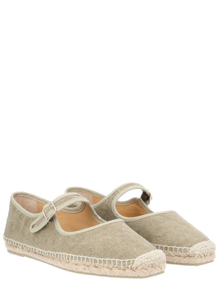 Castaner - Woman - Green - Flat