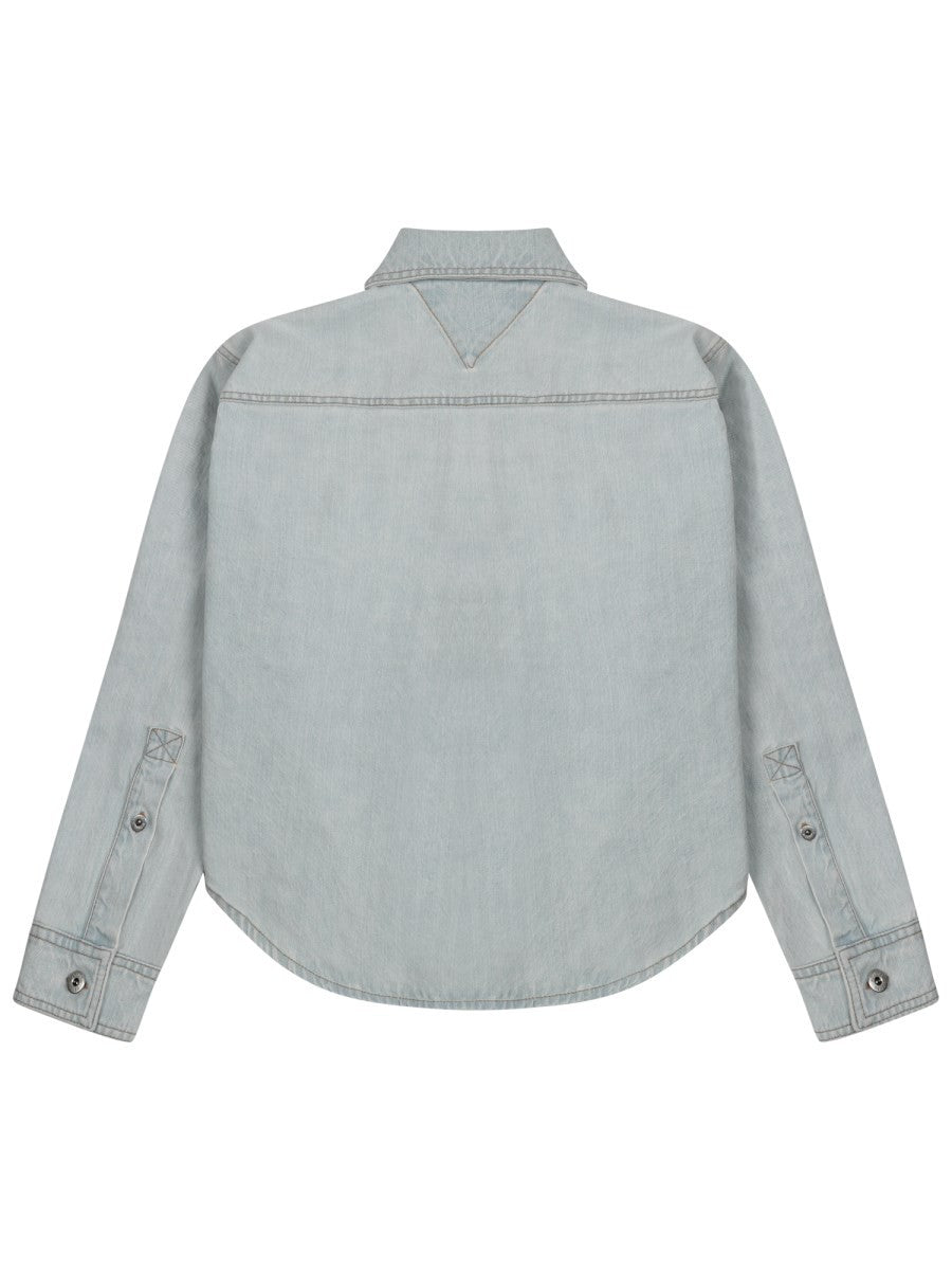 Bottega Veneta - Woman - Blue - Shirt