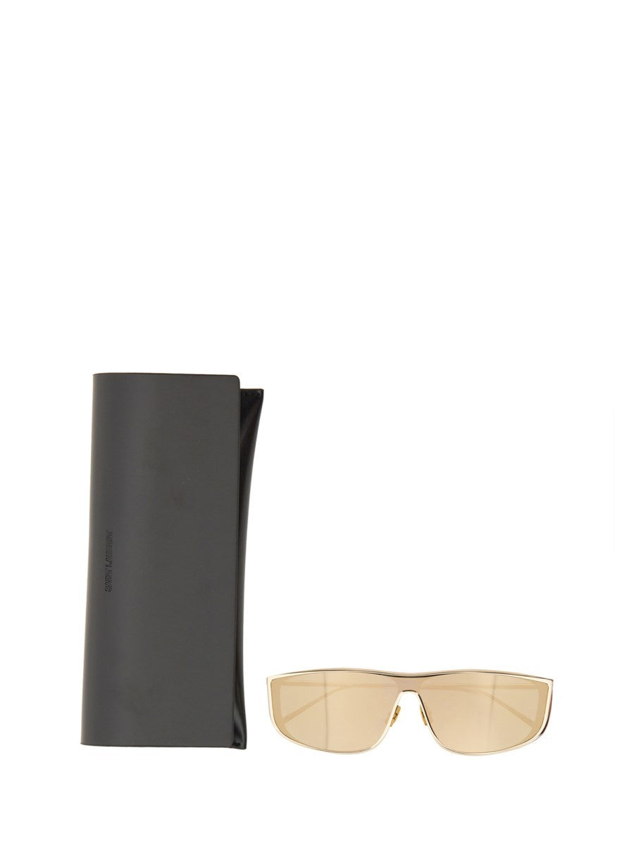Saint Laurent - Woman - Gold - Sunglasses