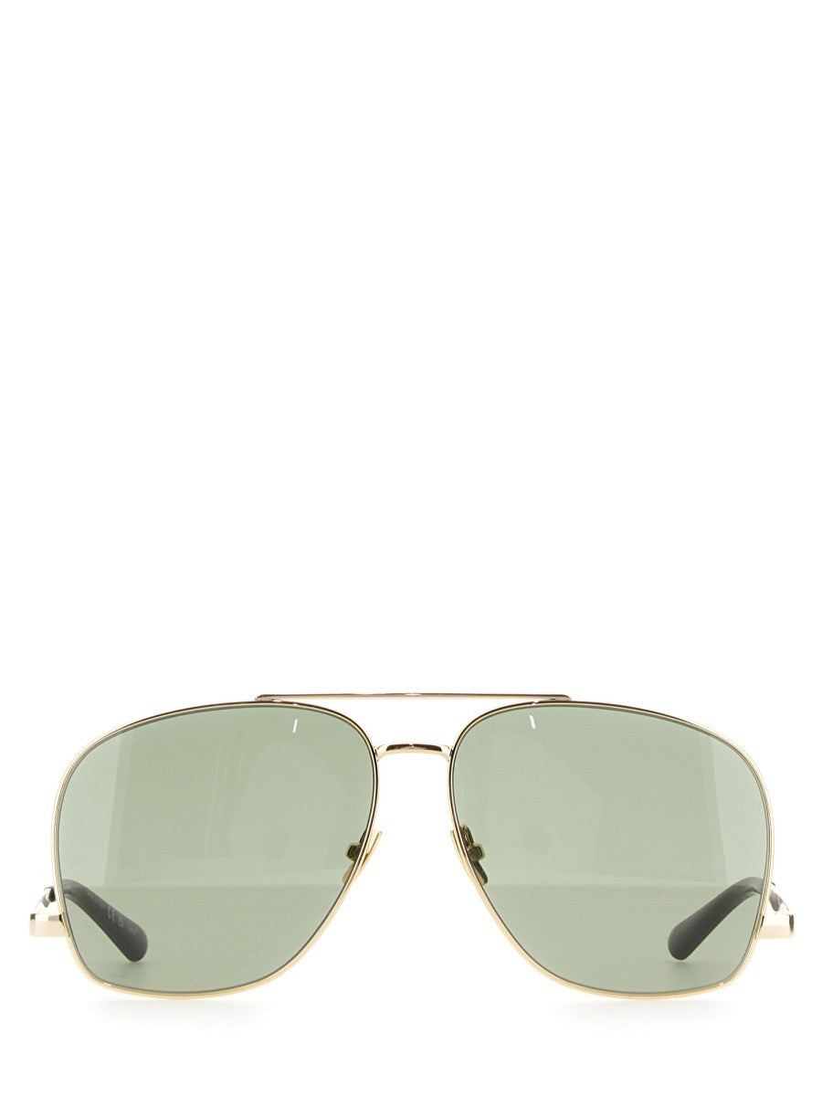 Saint Laurent - Woman - Gold - Sunglasses