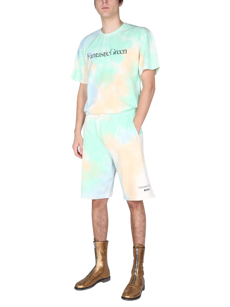 msgm - Man - Multicolour - T-shirt