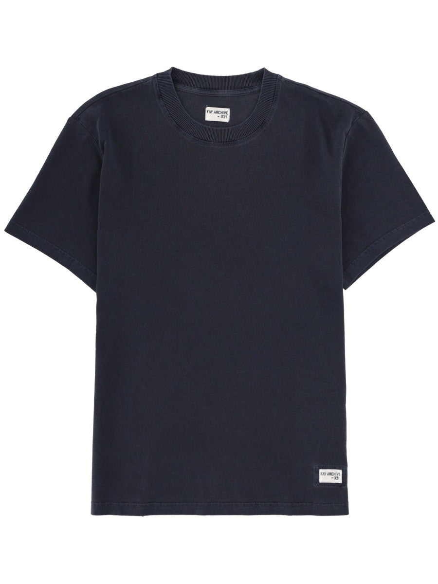 FAY - Man - Blue - T-shirt