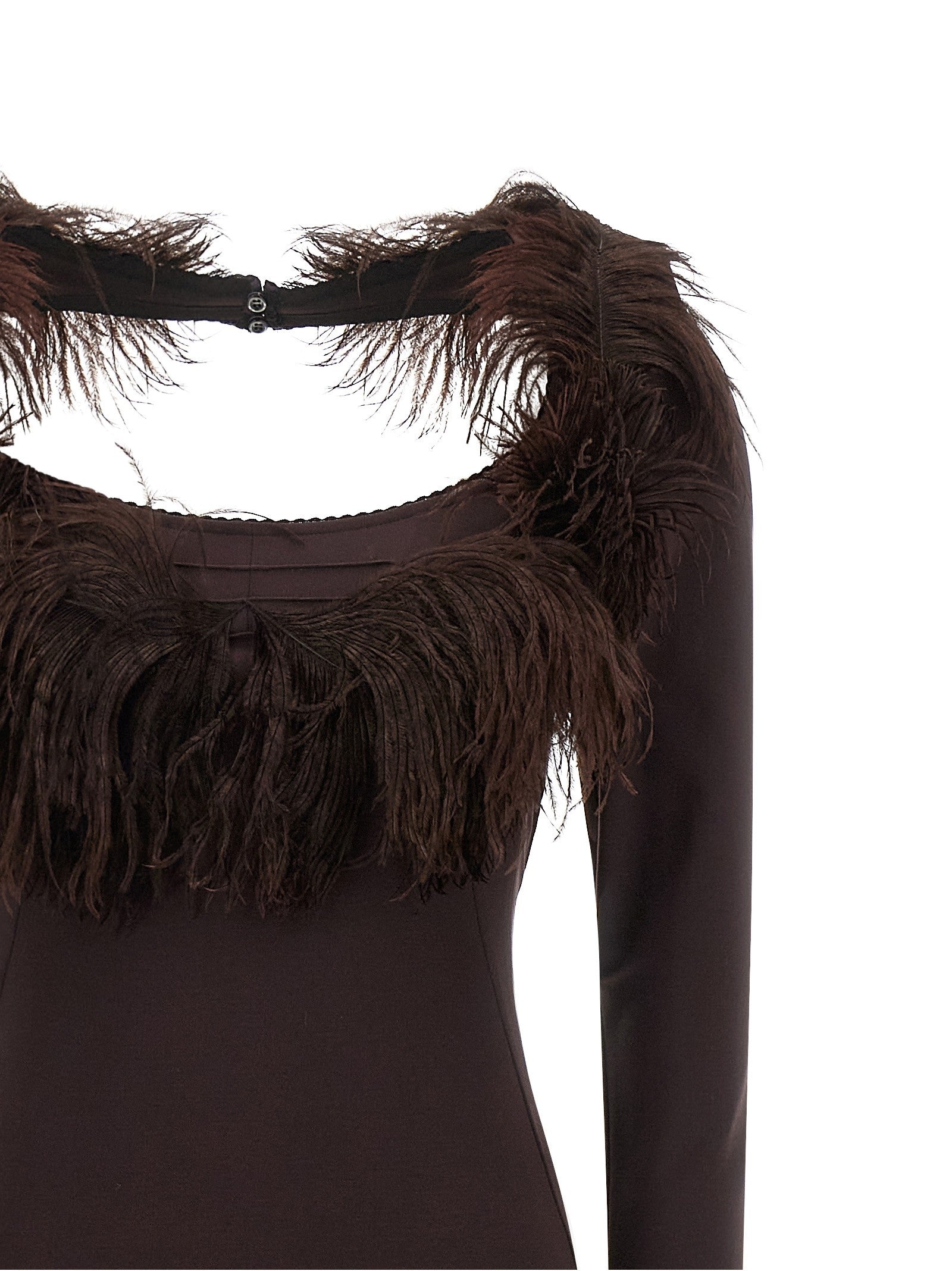 The Attico - nan - Brown - Dress