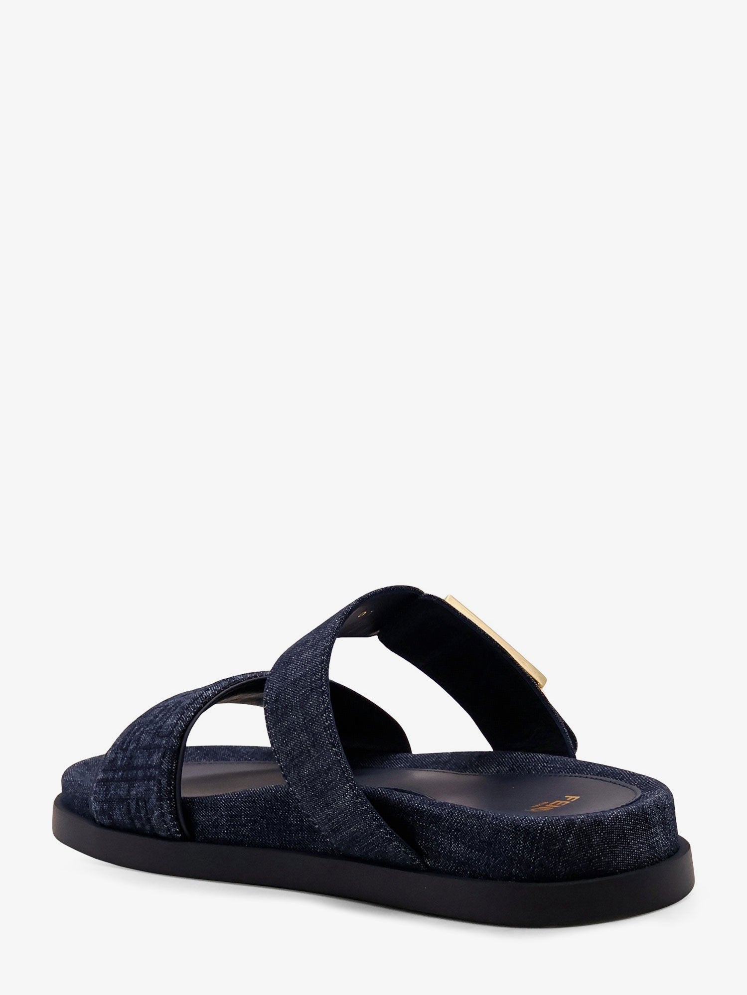 Fendi - Woman - Blu Scuro+Blu Scuro - Sandal
