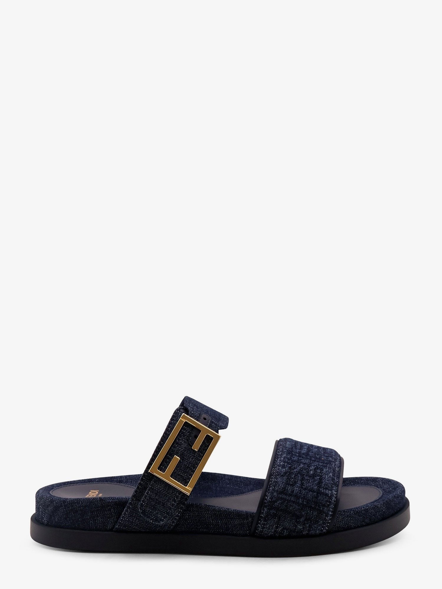 Fendi - Woman - Blu Scuro+Blu Scuro - Sandal