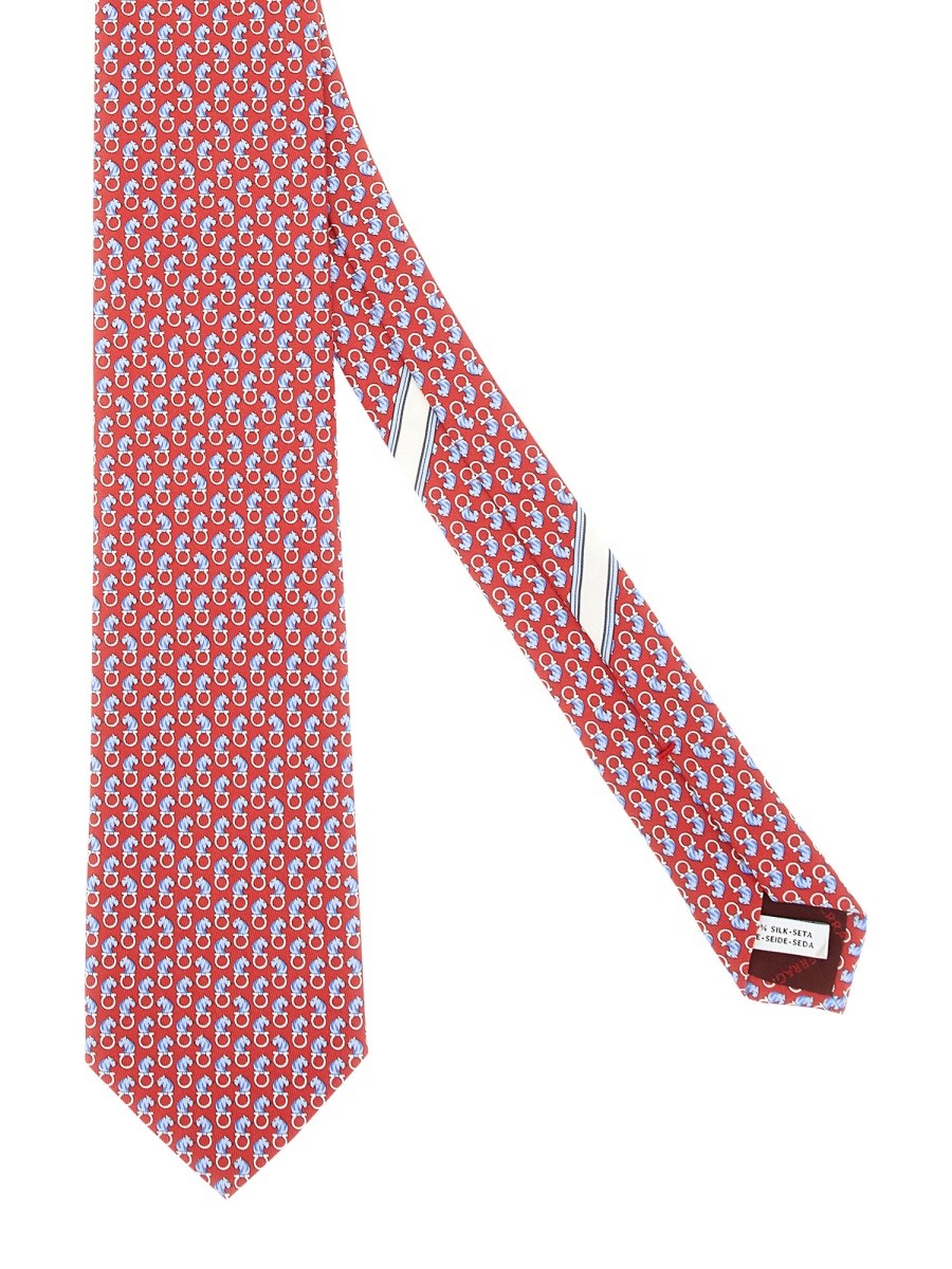 Ferragamo - Man - Red - Tie