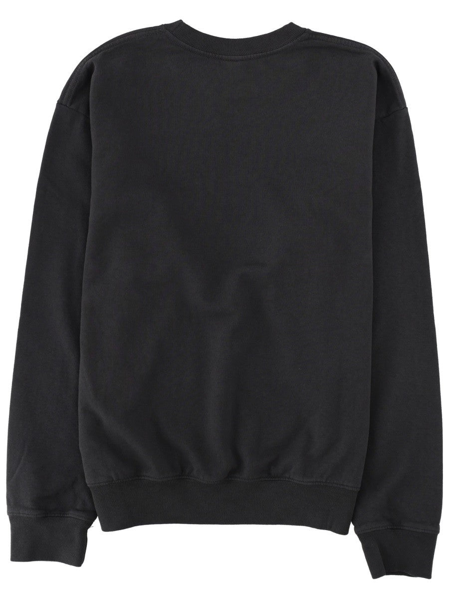 SPORTY&RICH - Unisex - Black - Sweatshirt
