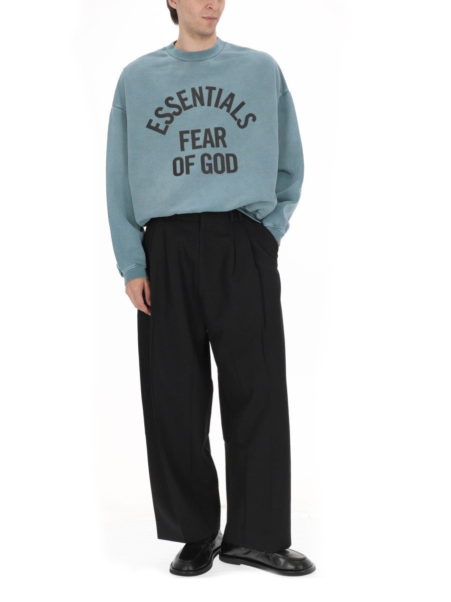 FEAR OF GOD ESSENTIALS - Man - Blue - Sweatshirt