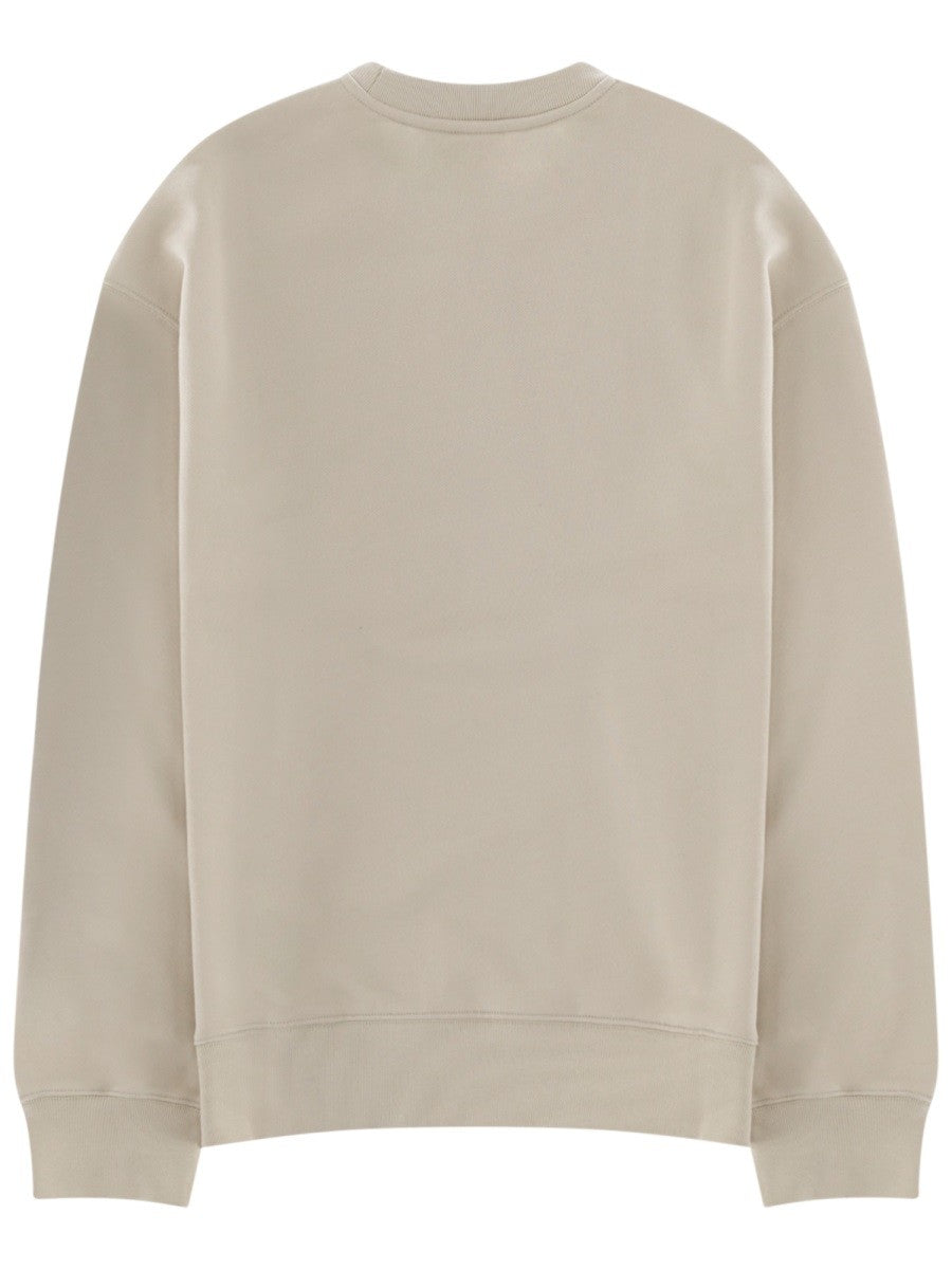 Maison Kitsune - Man - Beige - Sweatshirt