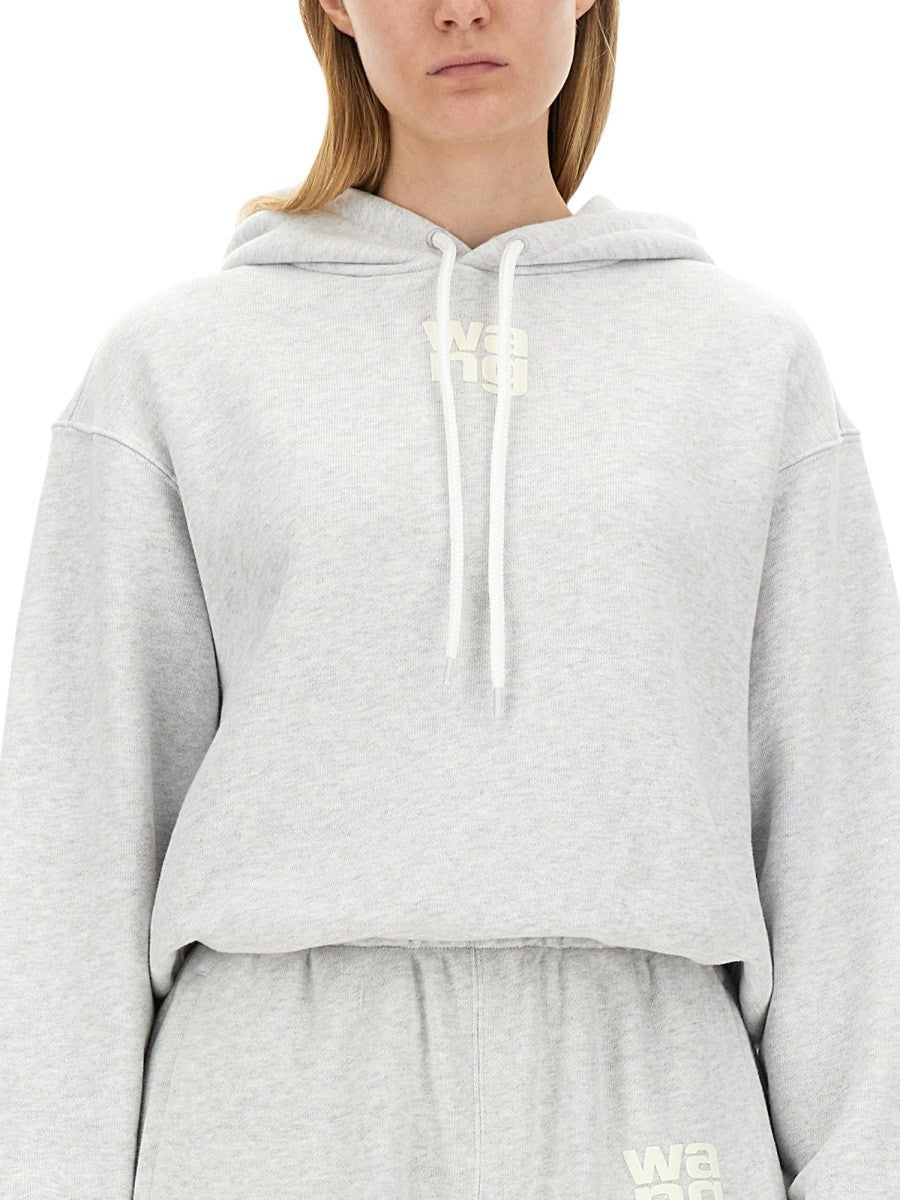 ALEXANDERWANG.T - Woman - Grey - Sweatshirt