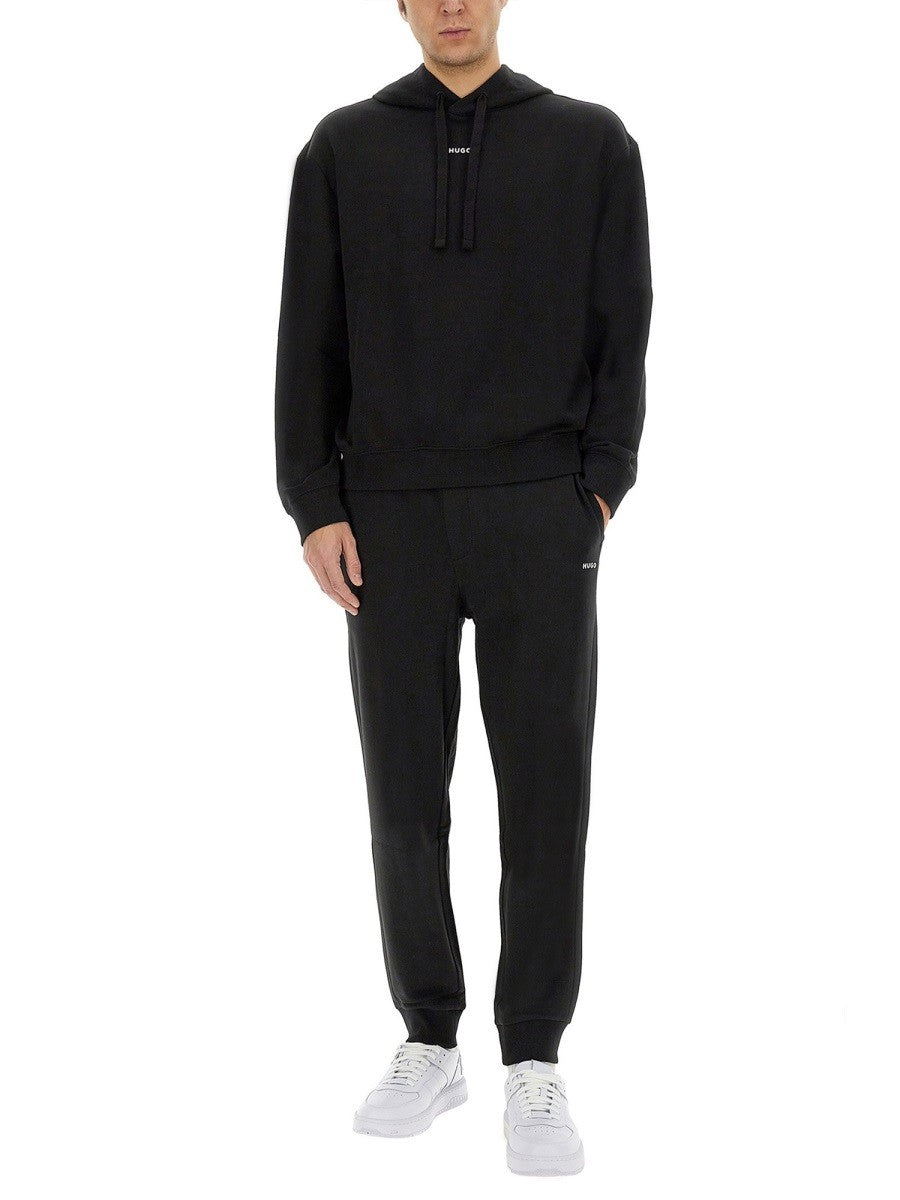 Hugo - Man - Black - Sweatshirt