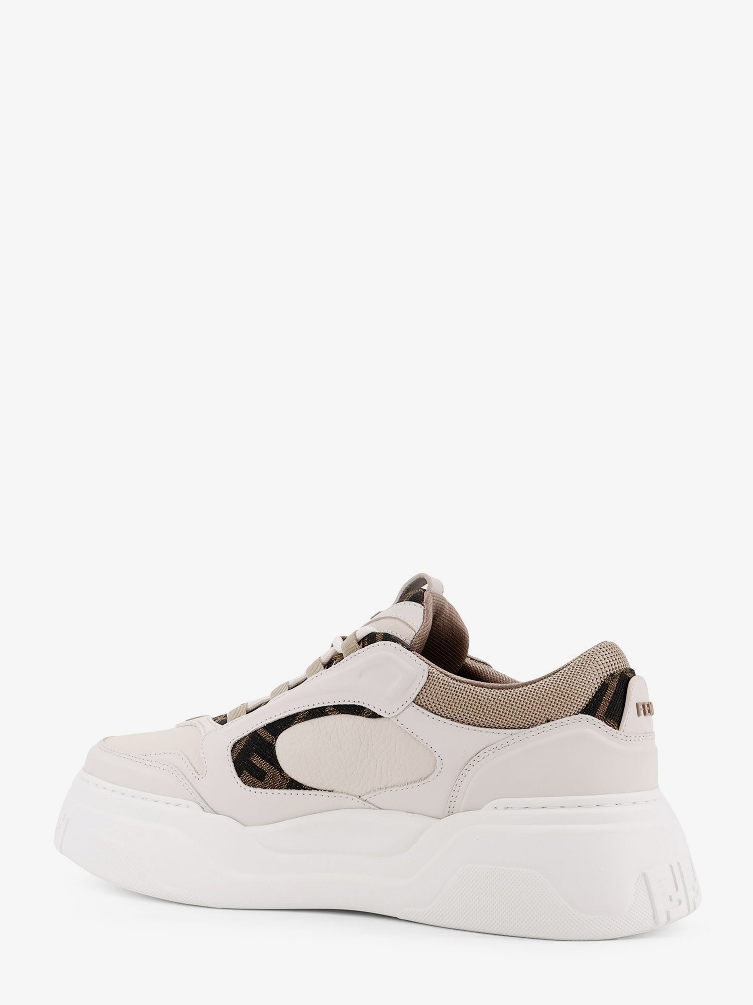 Fendi - Man - Bianco Bian Ice Beig - Sneaker