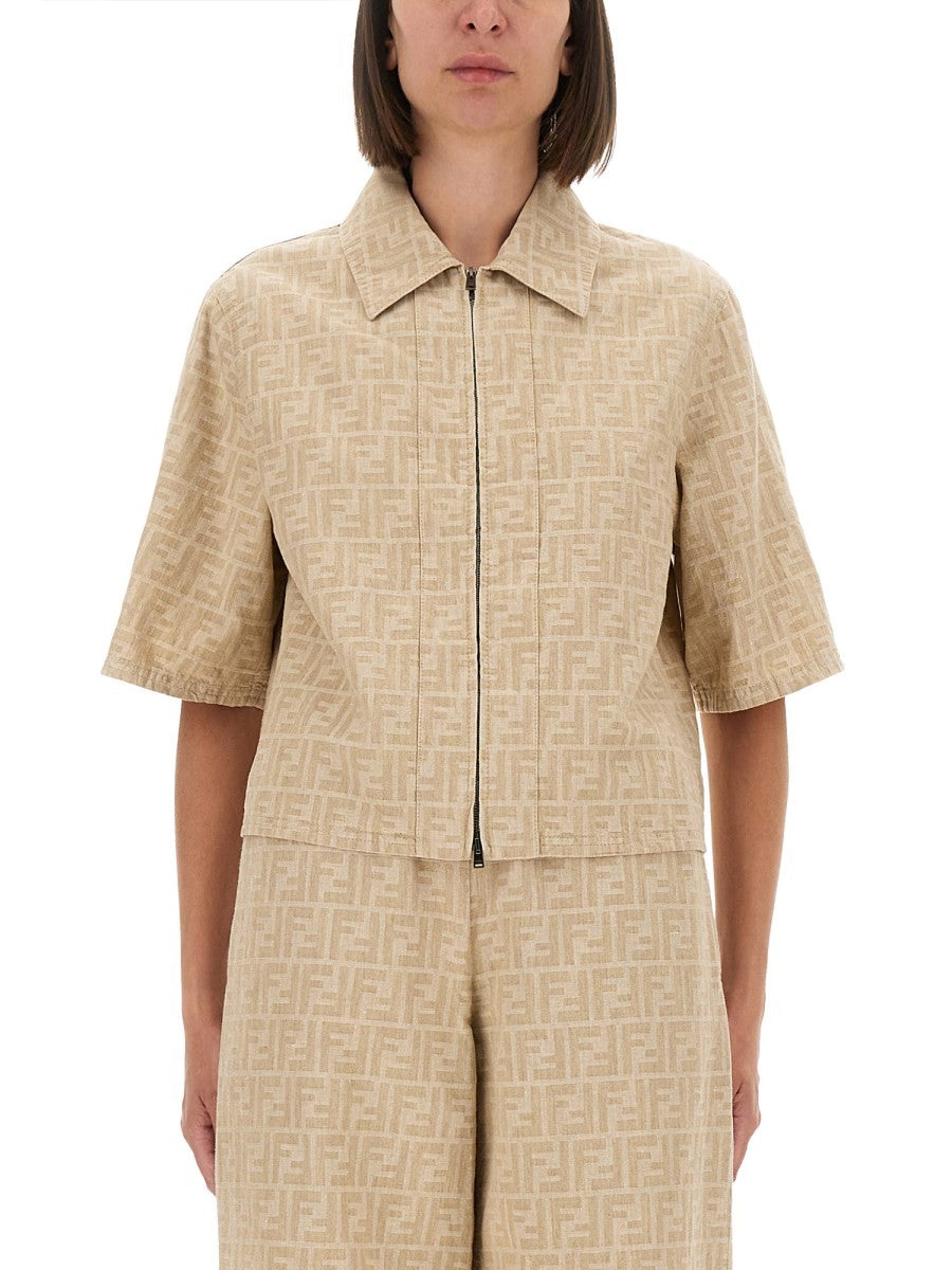 Fendi - Woman - Beige - Shirt