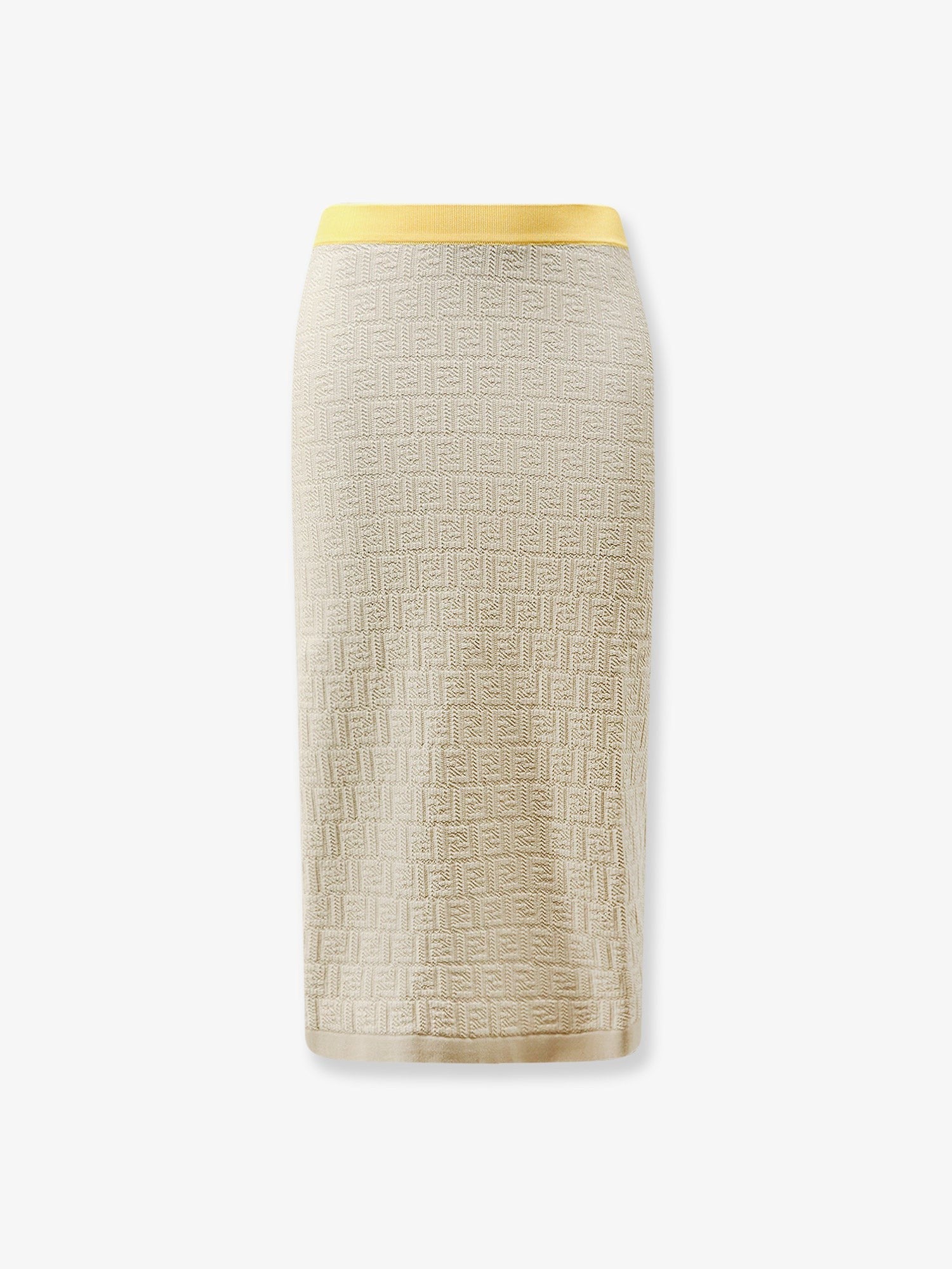 Fendi - Woman - Beige - Skirt