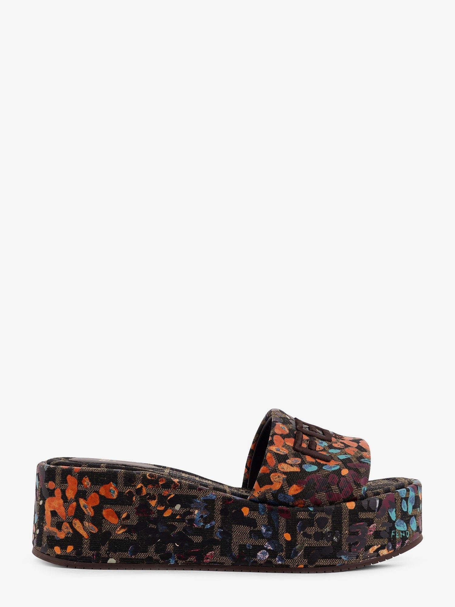 Fendi - Woman - Tab.Ner Mlc Rhum+Mor - Sandal