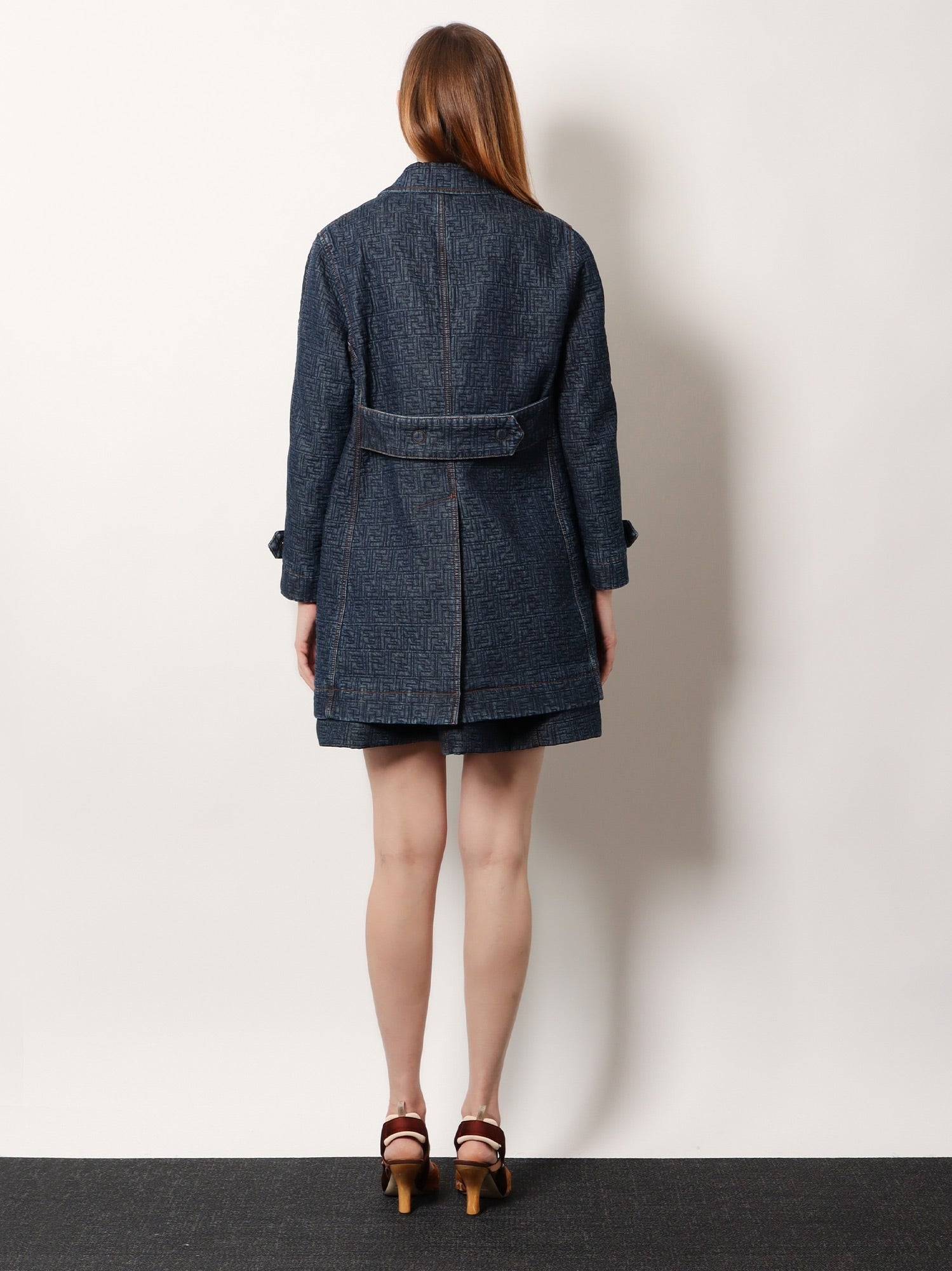 Fendi - Woman - Blue - Jacket
