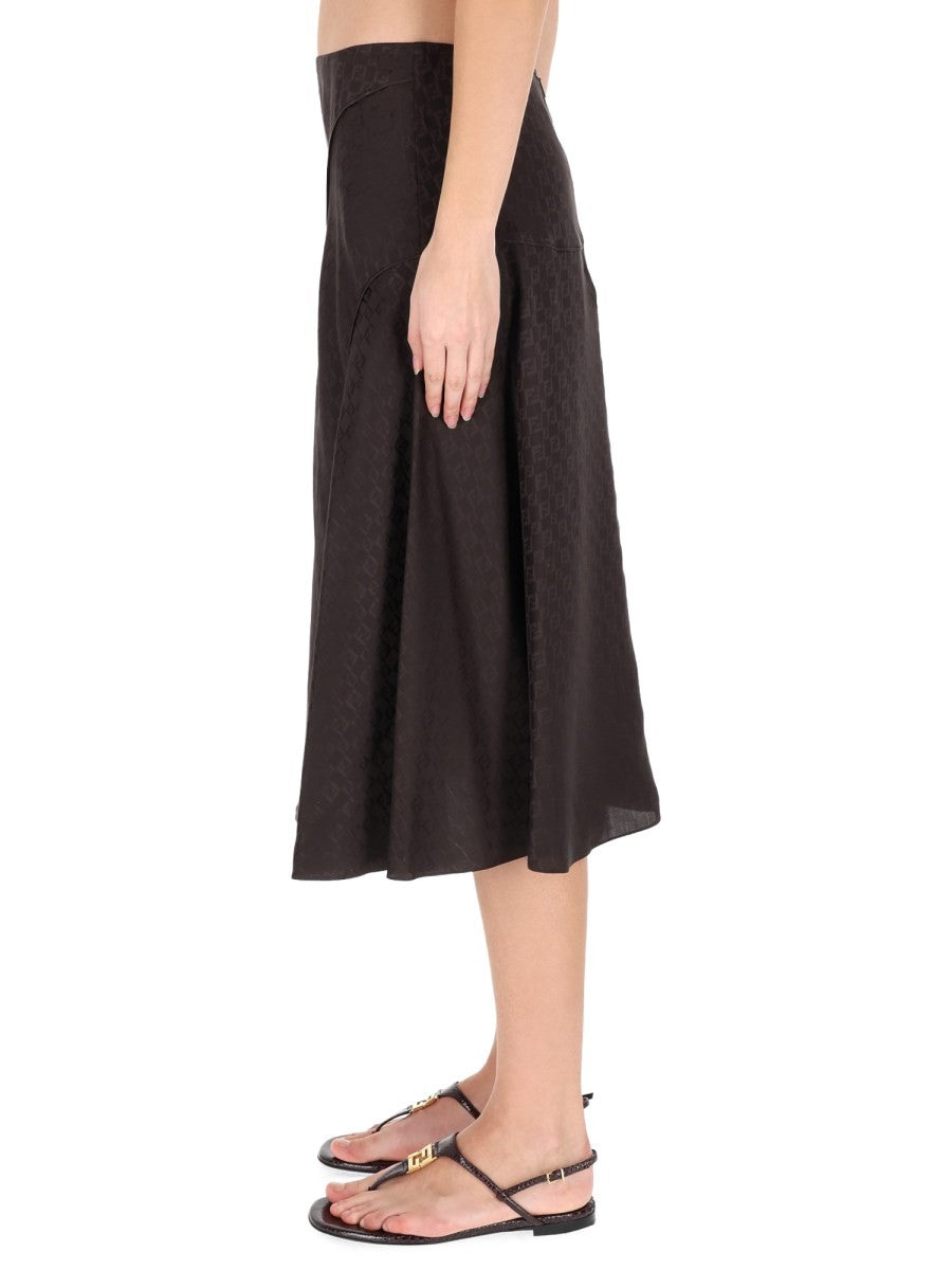 Fendi - Woman - Brown - Skirt