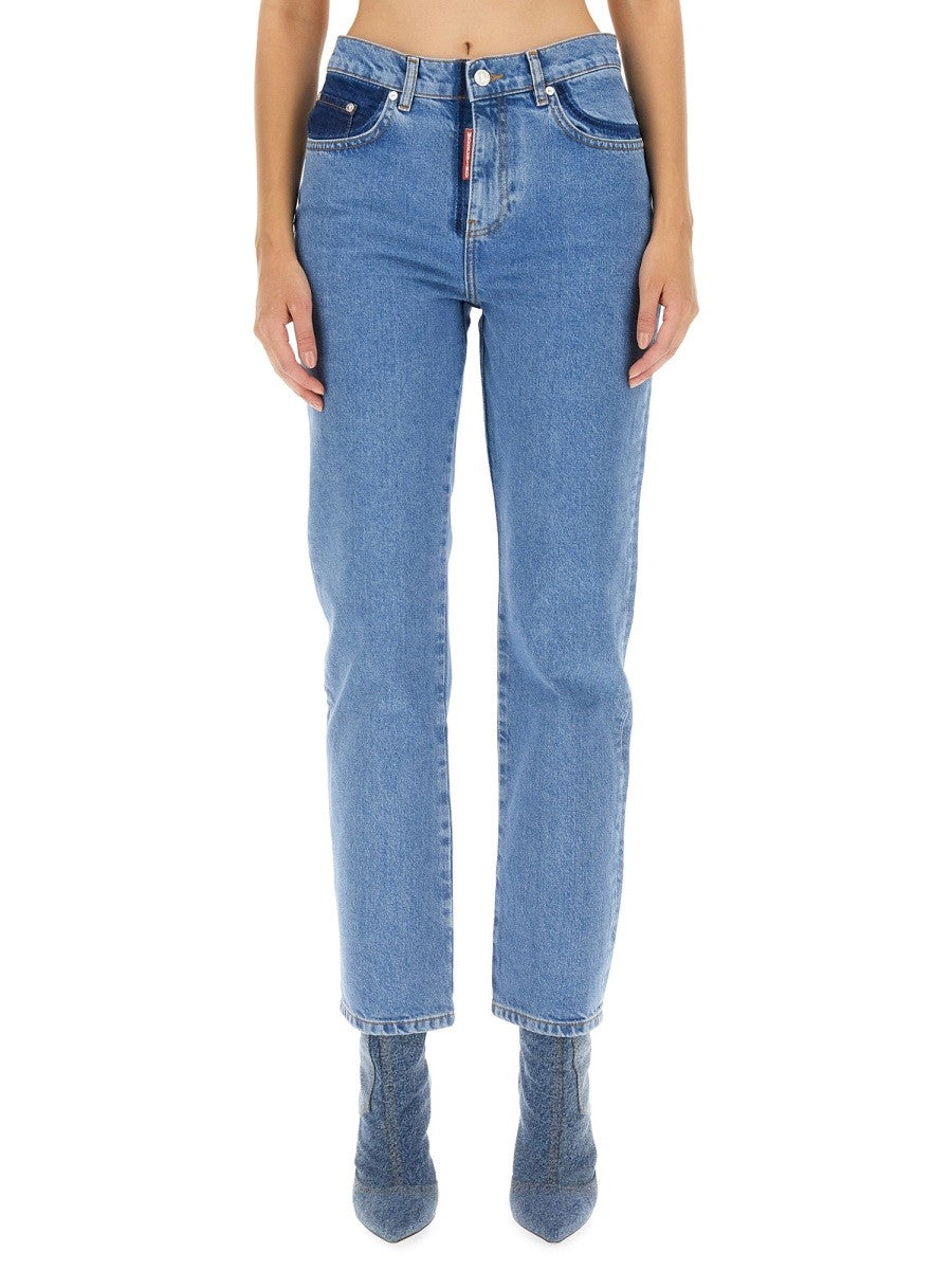 MOSCHINO JEANS - Woman - Blue - Jeans