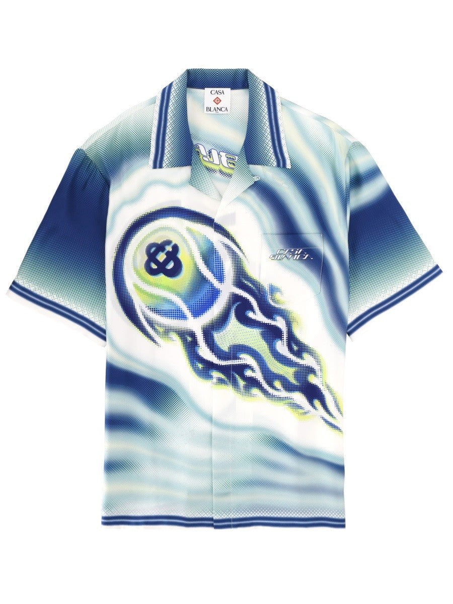 CASABLANCA - Man - Blue - Shirt