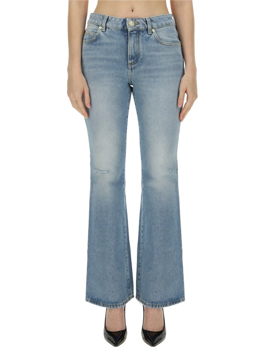 Balmain - Woman - Blue - Jeans