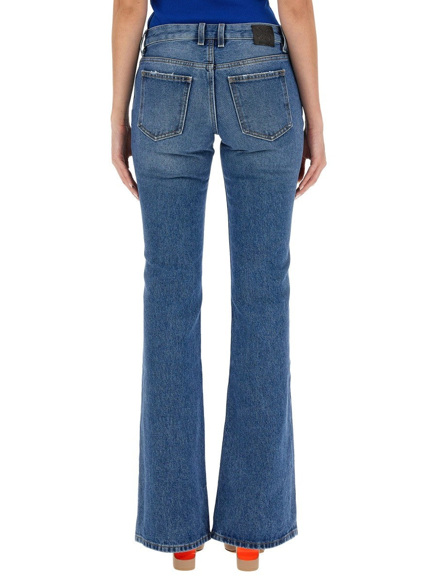 Off-white - Woman - Blue - Jeans