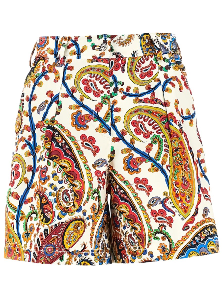 Etro - Woman - Multicolor - Shorts