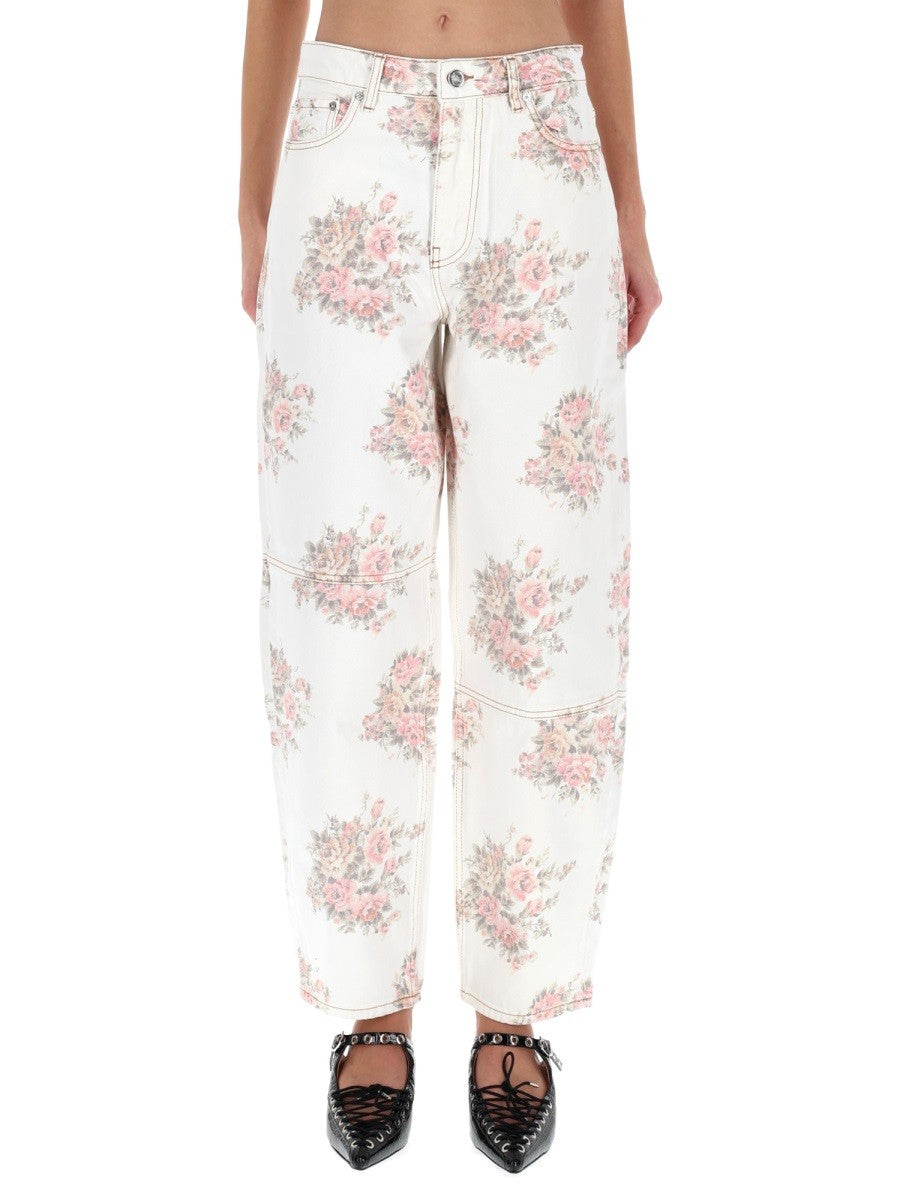 GANNI - Woman - White - Jeans
