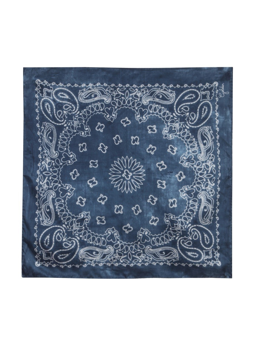 Golden Goose - Man - Blue - Scarf