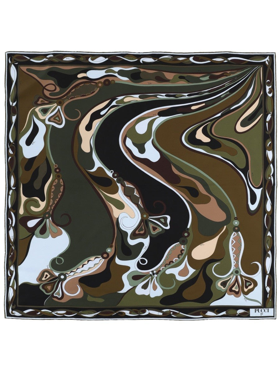 PUCCI - Woman - Green - Scarf
