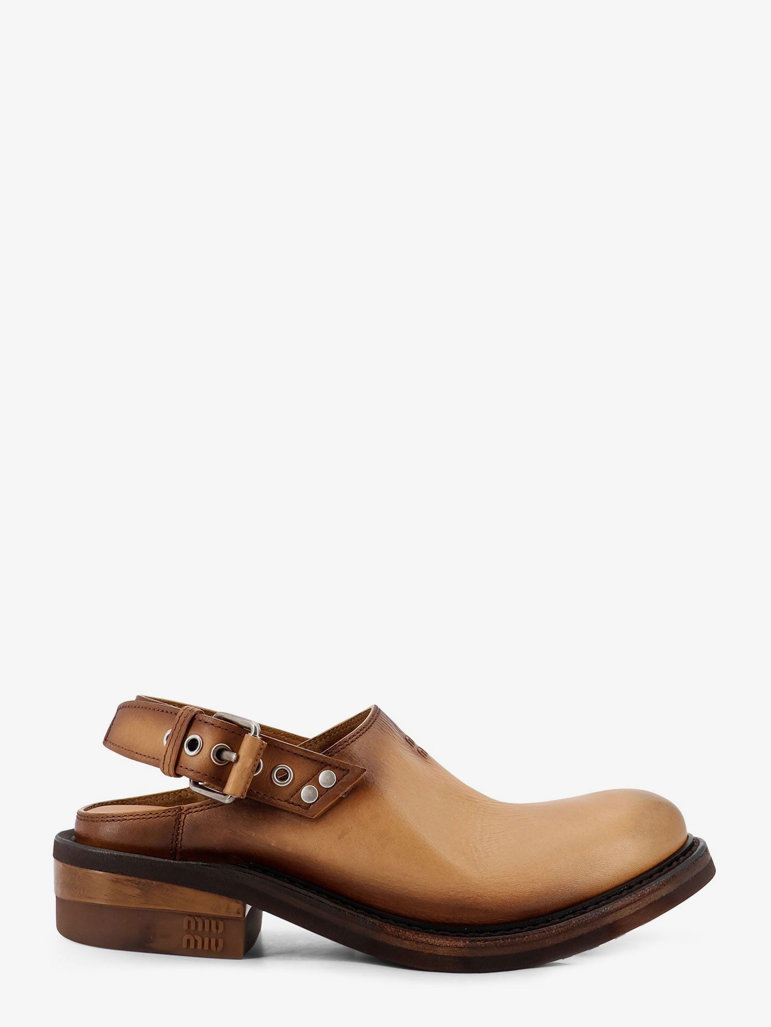 Miu Miu - Woman - Brown - Sandal