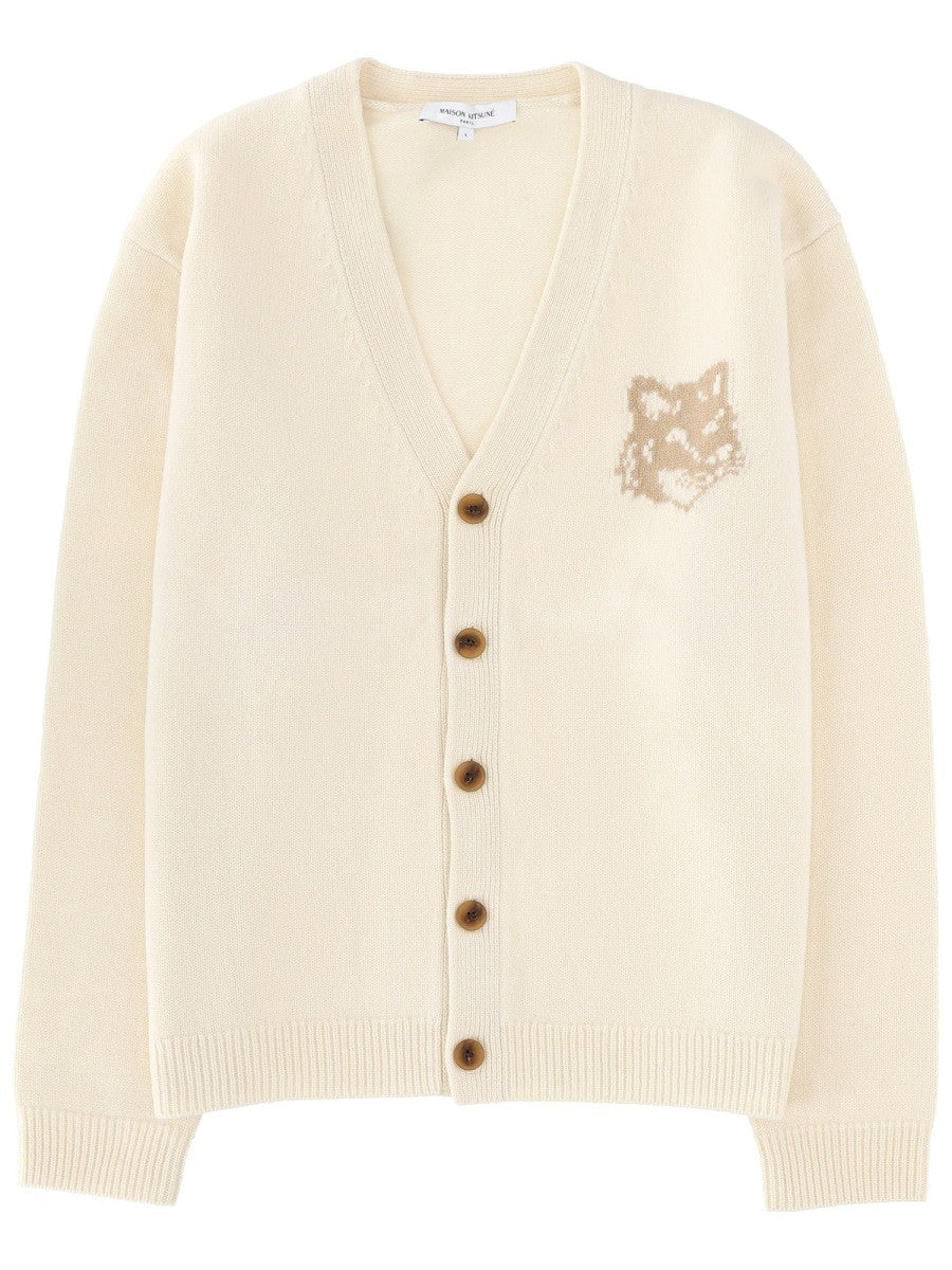 Maison Kitsune - Man - Beige - Sweater