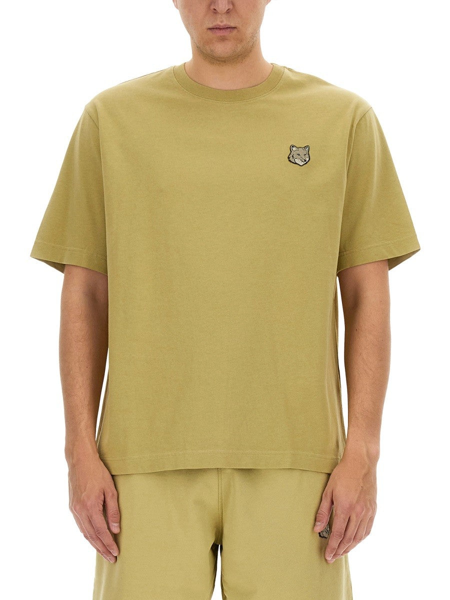 Maison Kitsune - Man - Beige - T-shirt