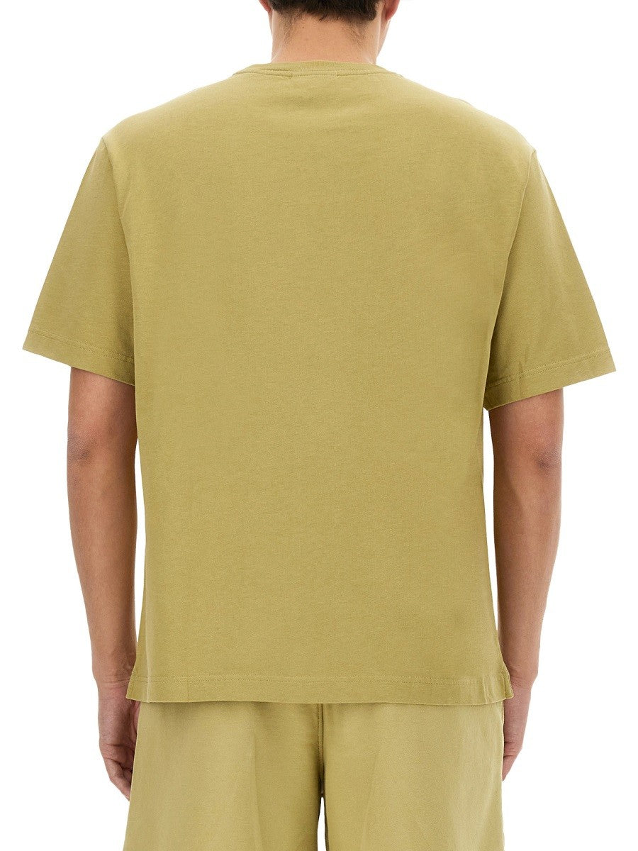 Maison Kitsune - Man - Beige - T-shirt